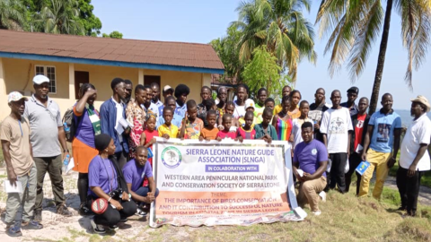 Awareness training in Sierra Leone by SLNGA